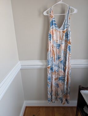 Cynthia Rowley | Dresses | Cynthia Rowley Blue Maxi Dress | Poshmark